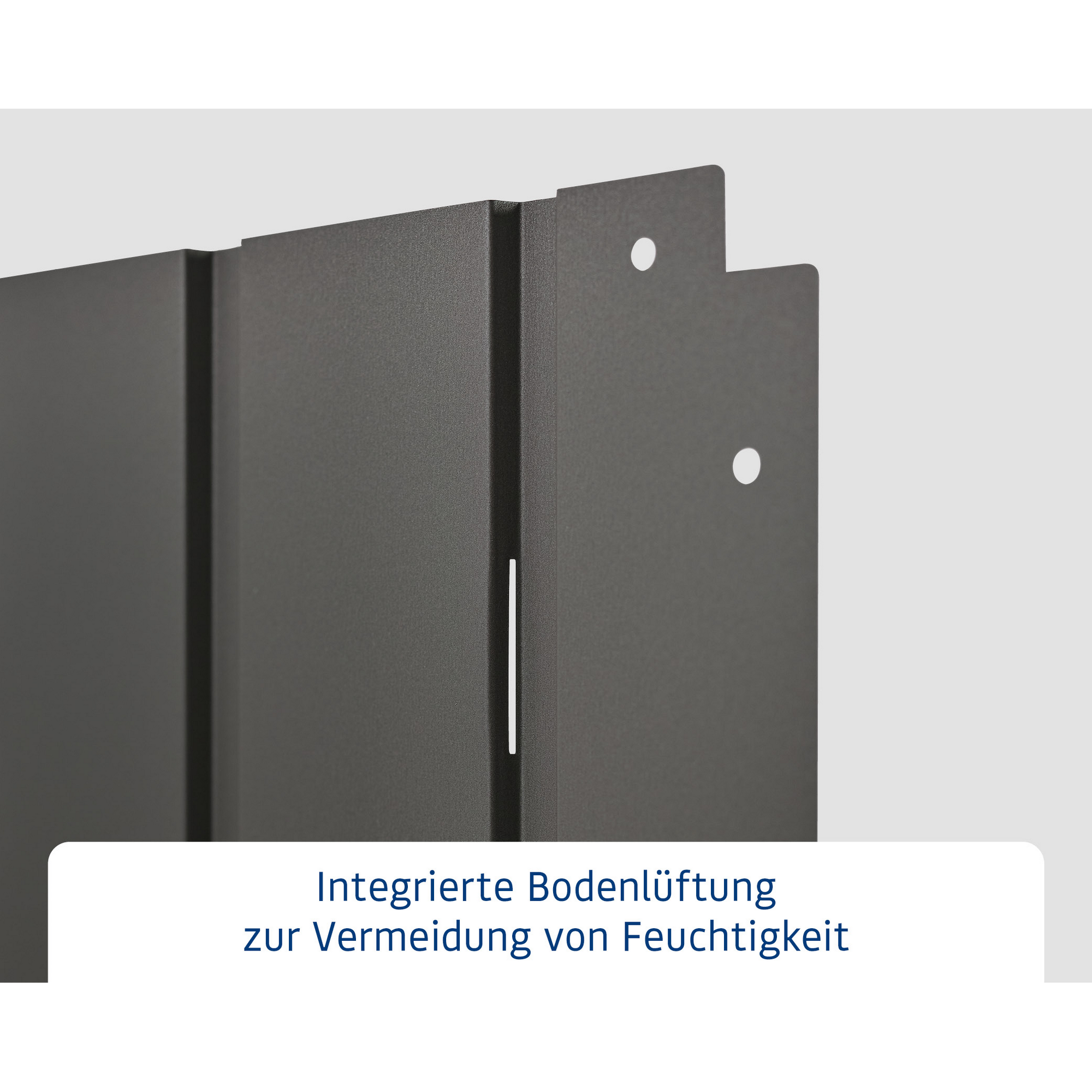Gartenbox 'Euroline' Stahl/Metall 166 x 72,5 x 87,2 cm