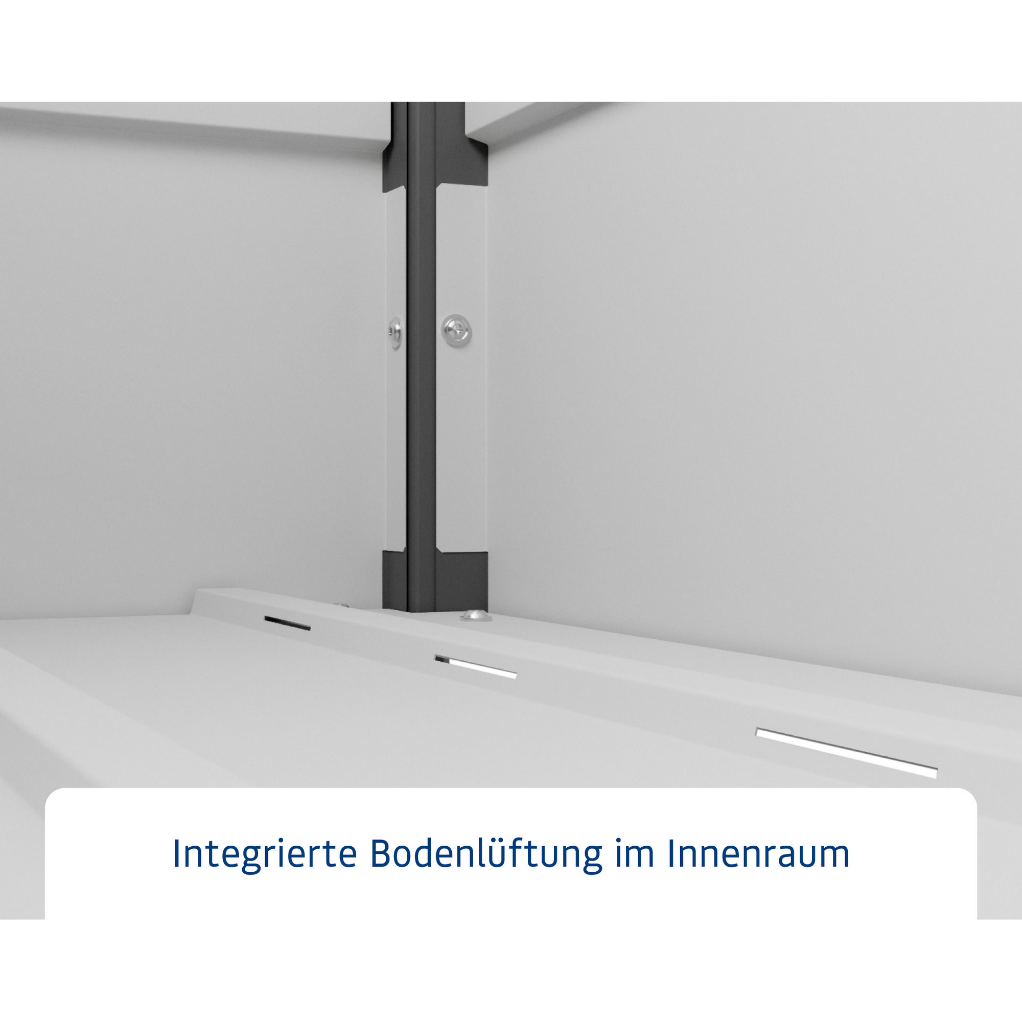 Gartenbox 'Euroline' Stahl/Metall 166 x 72,5 x 87,2 cm