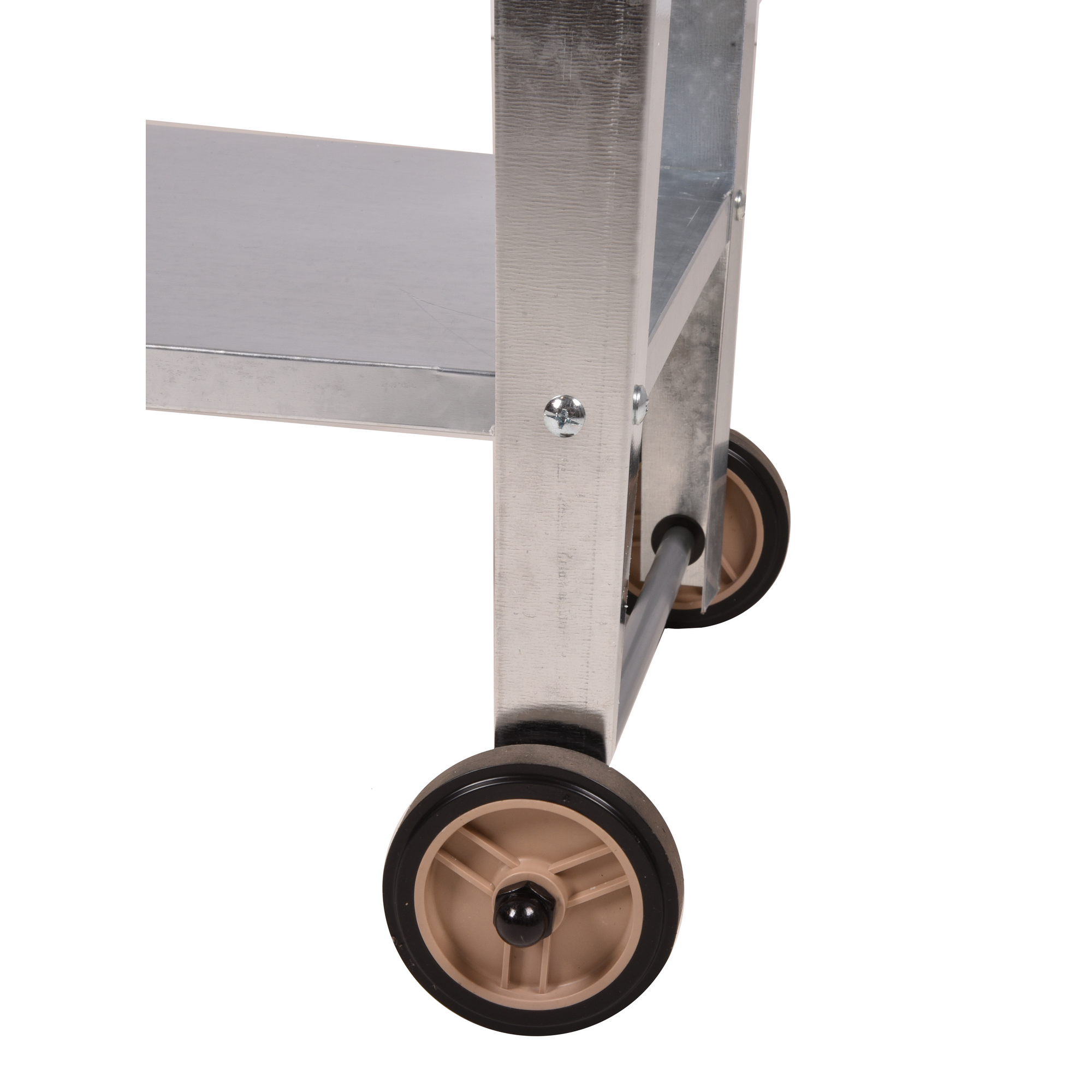 Hochbeet 'Lavandia' Stahlblech silbergrau, schwarz 35 x 80 x 75 cm