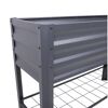 Hochbeet 'Lillia' Stahl anthrazit 41 x 80 x 114 cm