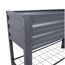 Hochbeet 'Lillia' Stahl anthrazit 41 x 80 x 114 cm