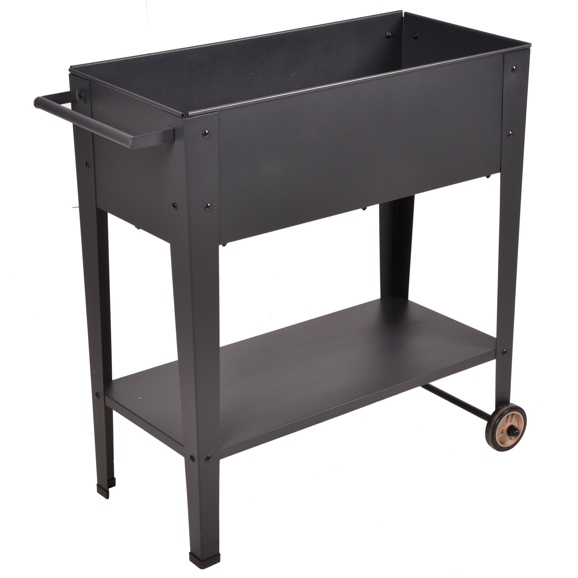 Hochbeet 'Violetta' Stahl anthrazit 34 x 80 x 82 cm