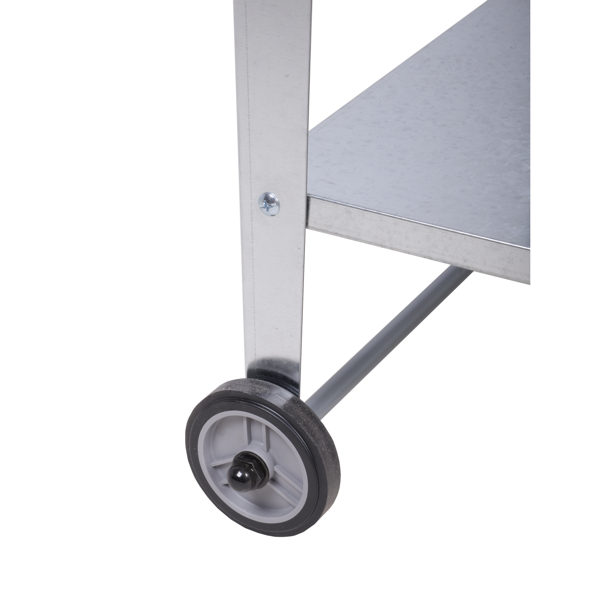 Hochbeet 'Mariegold' Stahl silbern 51,5 x 80 x 101,5 cm