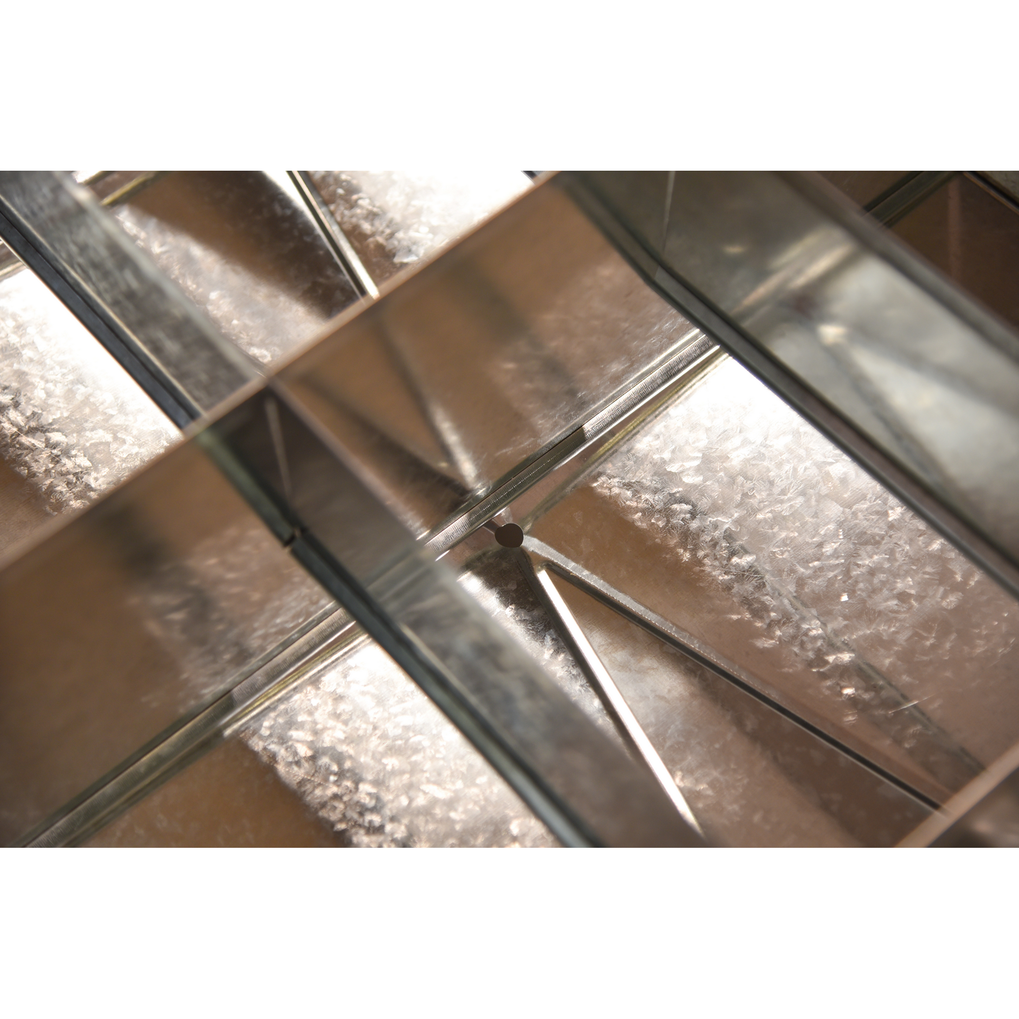 Hochbeet 'Mariegold' Stahl silbern 51,5 x 80 x 101,5 cm