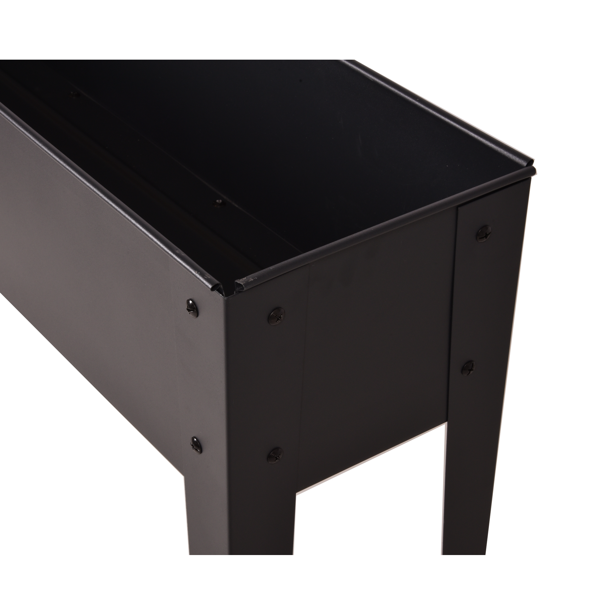 Hochbeet 'Bedelia' Stahl anthrazit 26,5 x 80 x 102 cm