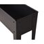 Hochbeet 'Bedelia' Stahl anthrazit 26,5 x 80 x 102 cm