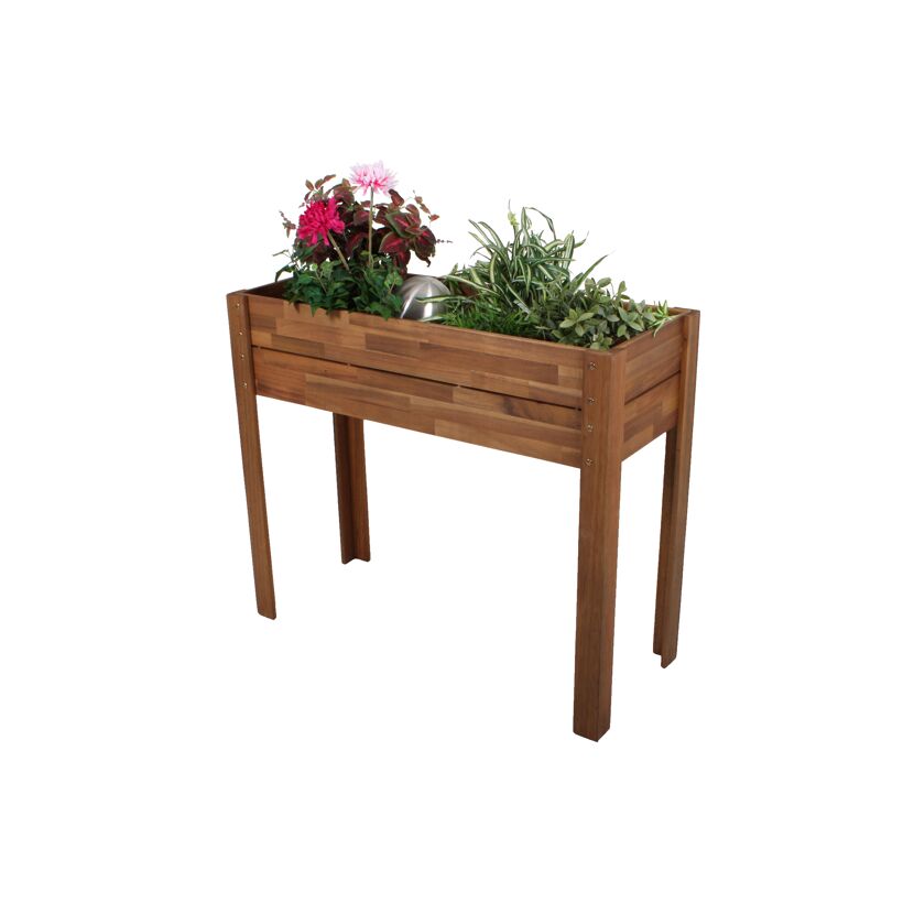 Hochbeet 'Azalea' Akazienholz natur 40 x 84 x 100 cm