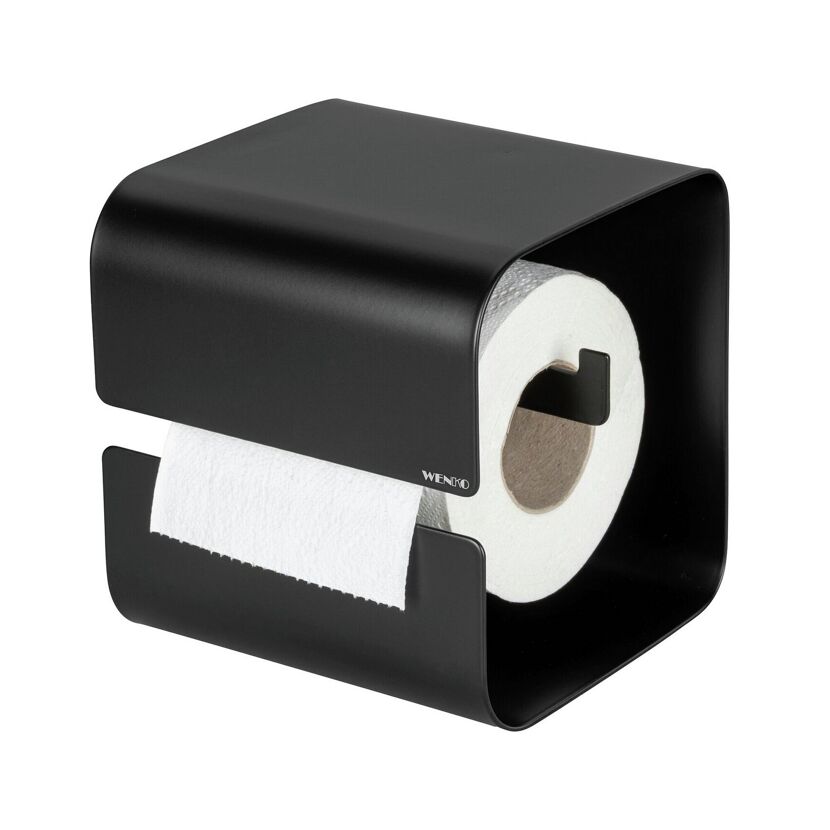 Toilettenpapierhalter 'Turbo-Loc® Lizan' Stahl schwarz