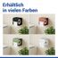 Toilettenpapierhalter 'Turbo-Loc® Lizan' Stahl schwarz