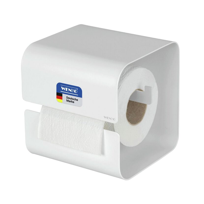 Toilettenpapierhalter 'Turbo-Loc® Lizan' Stahl weiss