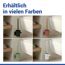 WC-Bürstengarnitur 'Turbo-Loc® Lizan' mit Silikon-Bürstenkopf Stahl schwarz