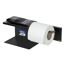 Toilettenpapierhalter 'Turbo-Loc® Lizan' mit Ablage Stahl schwarz