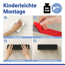 Wandablage 'Lizan' schwarz Edelstahl 30,5 x 8 x 8,5 cm