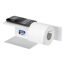 Toilettenpapierhalter 'Turbo-Loc® Lizan' mit Ablage Stahl weiss