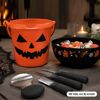 Schüssel 'Halloween' Kunststoff verschiedene Farben und Motive sortiert
