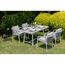Gartenmöbelset 'Harvey' für 4 Personen Aluminium