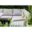 Loungemöbelset 'Harvey XL' Aluminium hellgrau 6-teilig