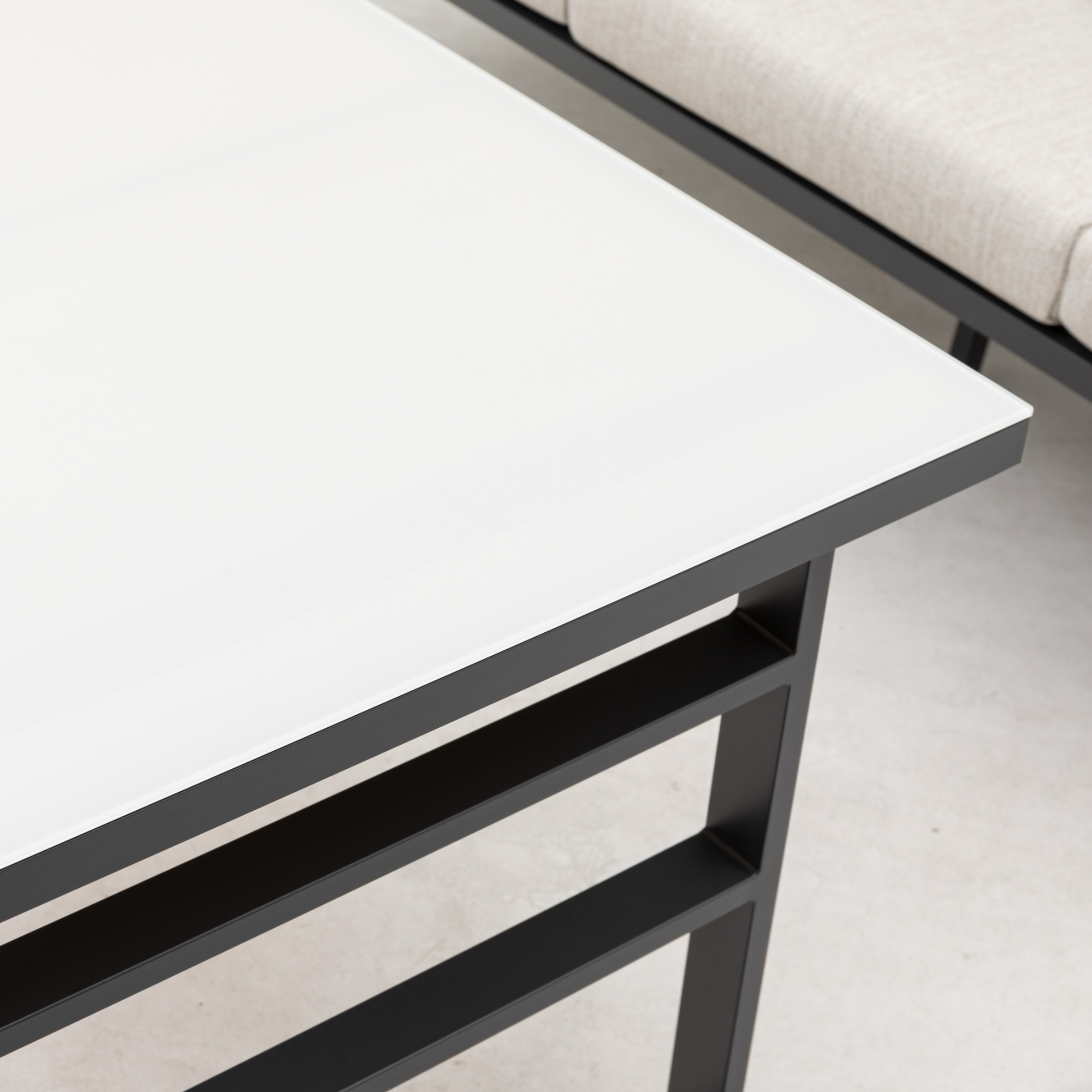 Loungemöbelset 'Terrazza' Aluminium beige 5-teilig
