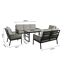 Loungemöbelset 'Terrazza' Aluminium beige 5-teilig