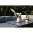 Loungemöbelset 'Portland' Aluminium grau 6-teilig
