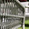 Loungemöbelset 'Solara' Aluminium grau/beige 6-teilig