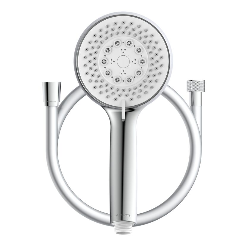 Handbrause-Set 'Torino' chromfarben