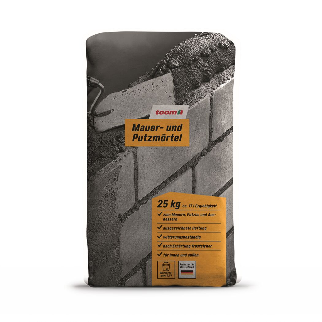 Mauer- und Putzmörtel 25 kg