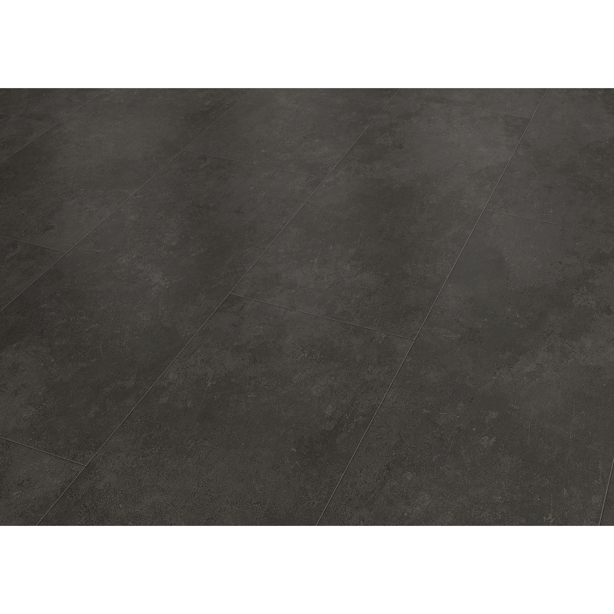 Vinylboden 'HydroClick Fliese WR' anthrazit 6040 x 2800 x 9 mm