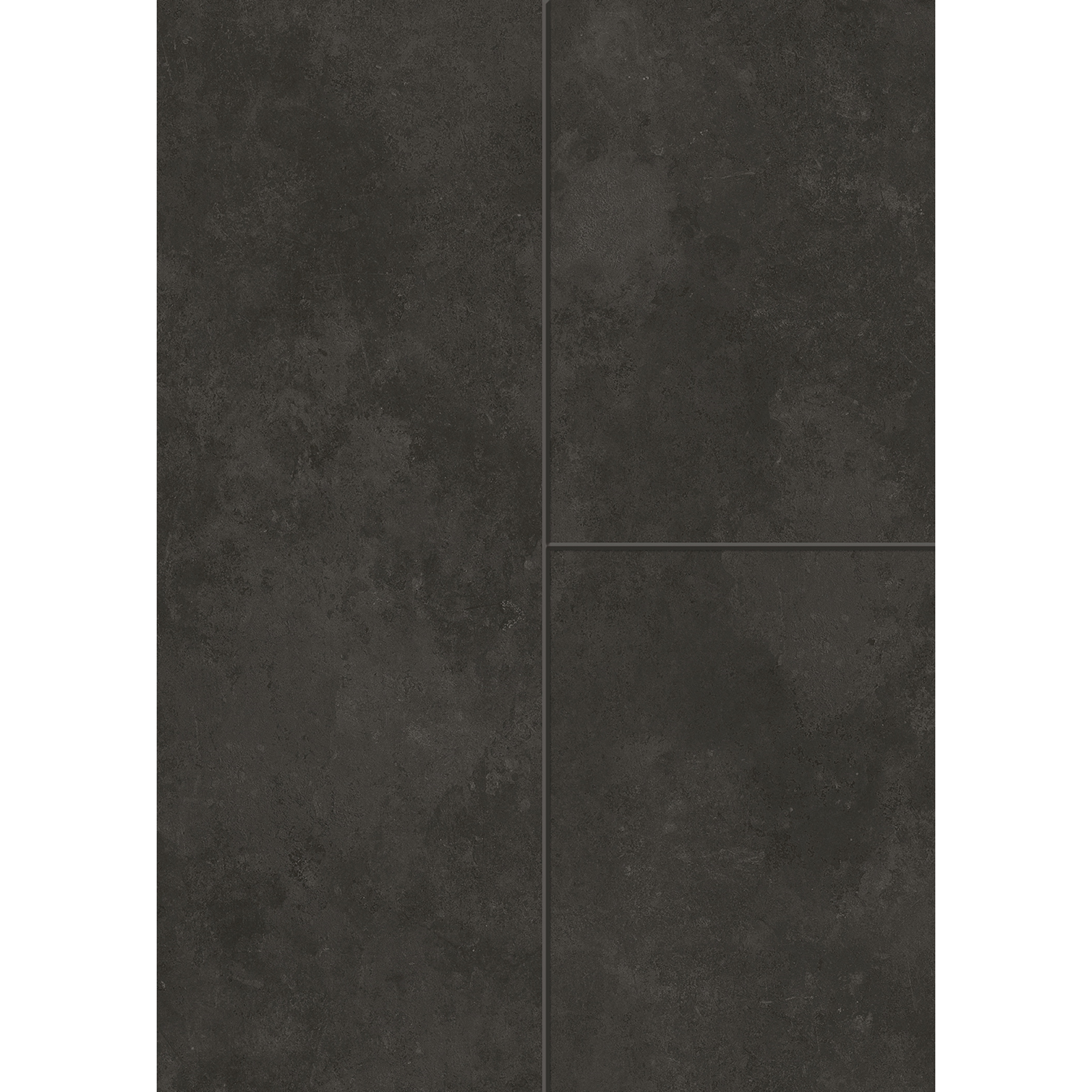 Vinylboden 'HydroClick Fliese WR' anthrazit 6040 x 2800 x 9 mm
