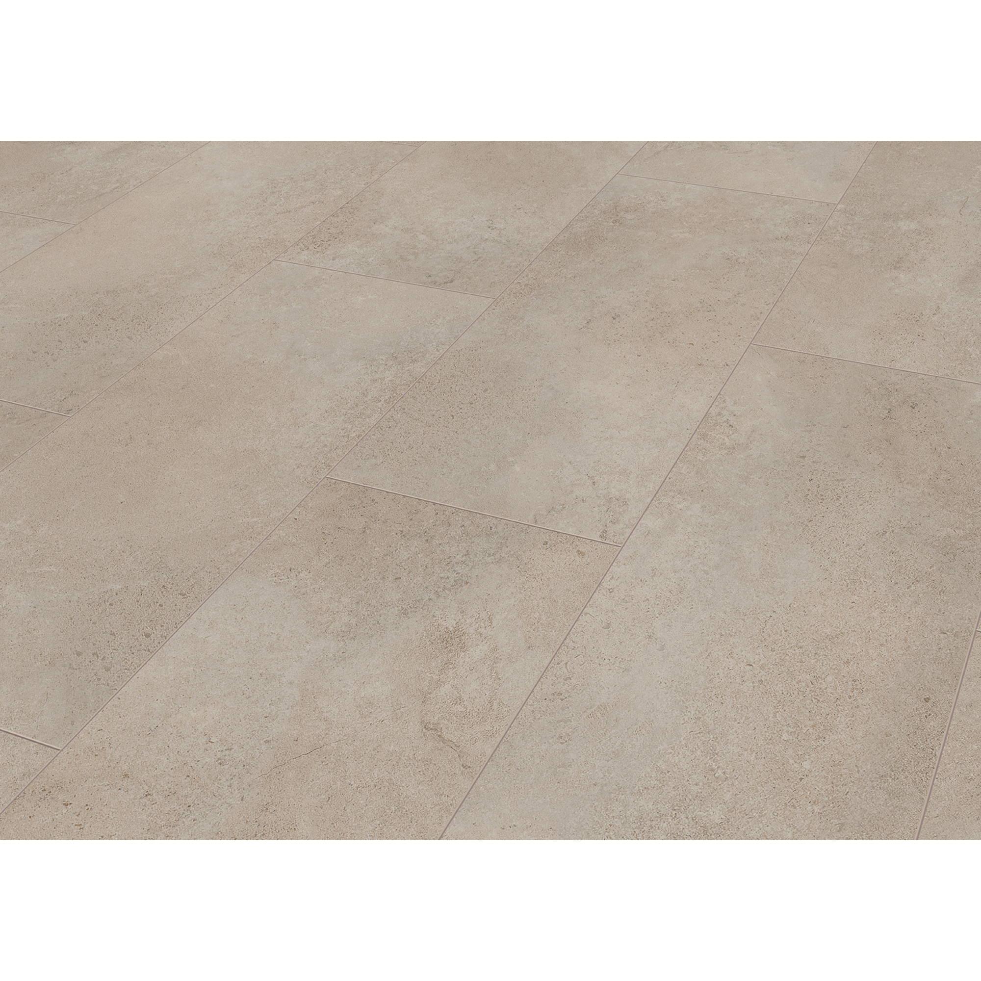 Vinylboden 'HydroClick Fliese WR' betongrau 6040 x 2800 x 9 mm