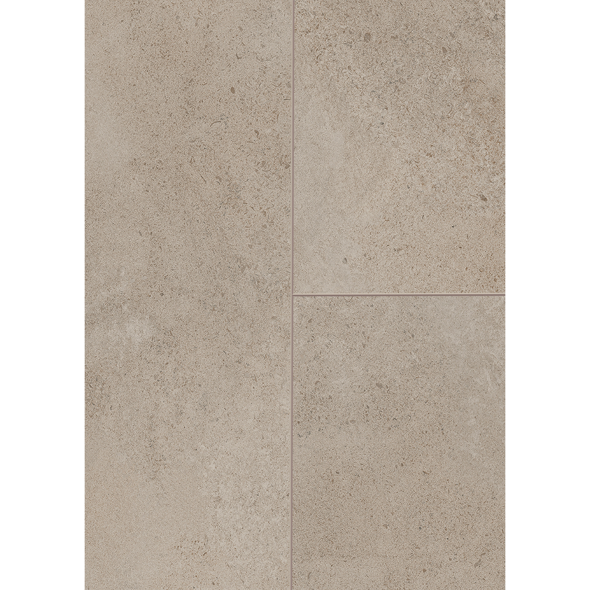 Vinylboden 'HydroClick Fliese WR' betongrau 6040 x 2800 x 9 mm