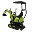 Mini-Bagger-Set 'ZI-MBG600S7' 6,8 kW