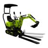 Mini-Bagger-Set 'ZI-MBG600S7' 6,8 kW