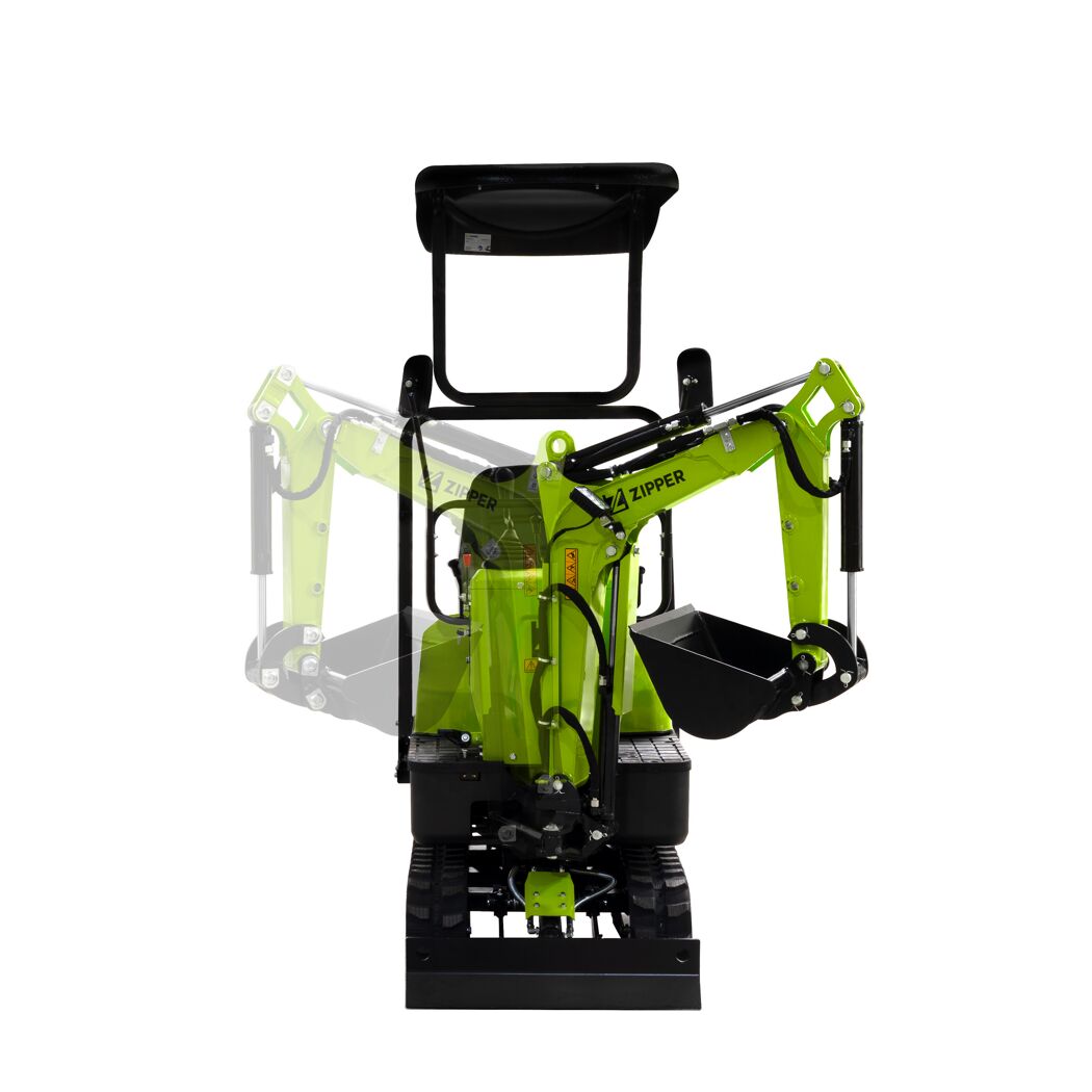Mini-Bagger-Set 'ZI-MBG600S7' 6,8 kW