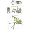 Mini-Bagger-Set 'ZI-MBG600S7' 6,8 kW