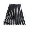 PC-Recyclingwellplatte 'Sinus 76/18' schwarz 120 x 80 x 0,07 cm