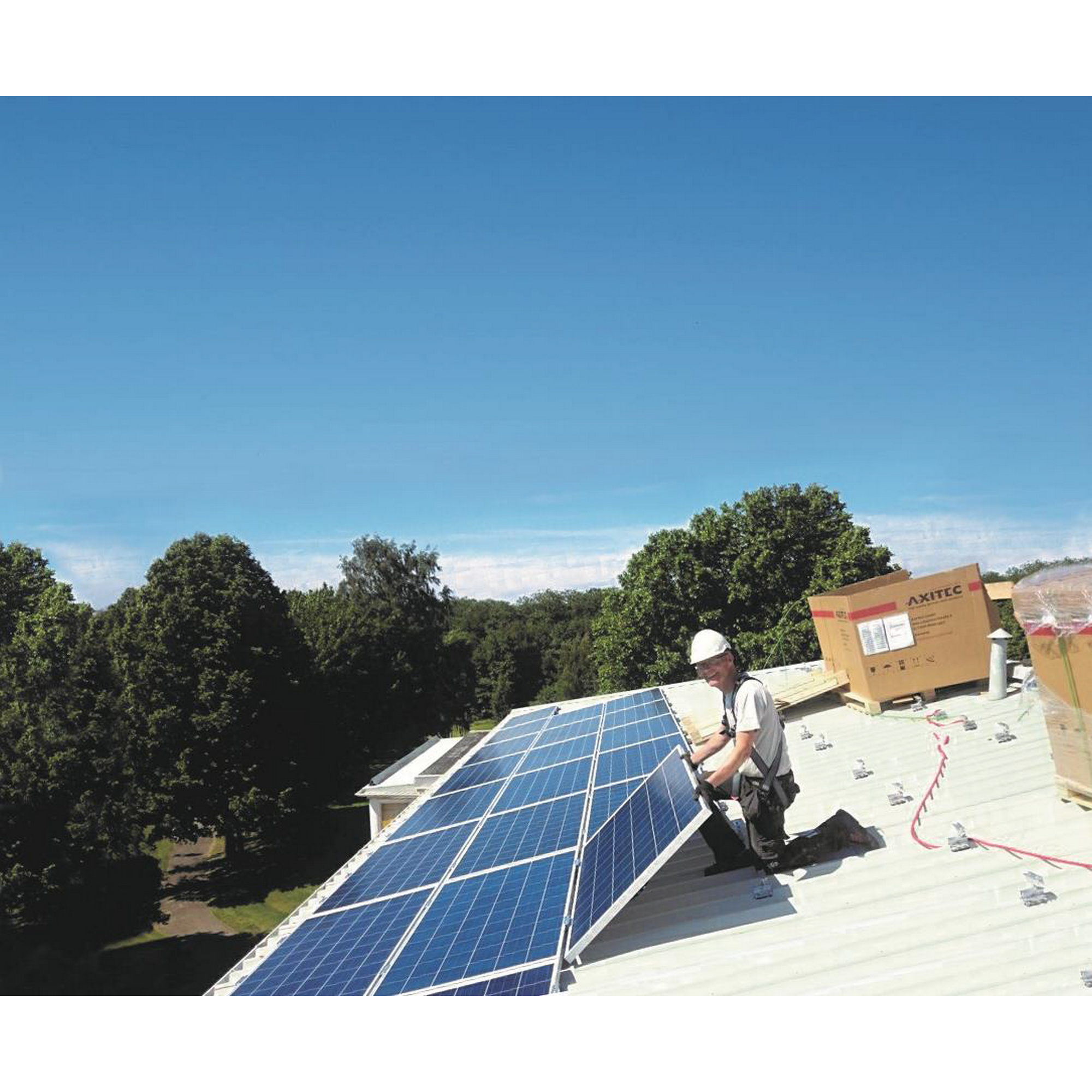 Solarmodul bifazial 'AXITEC MTI 450 Wp'