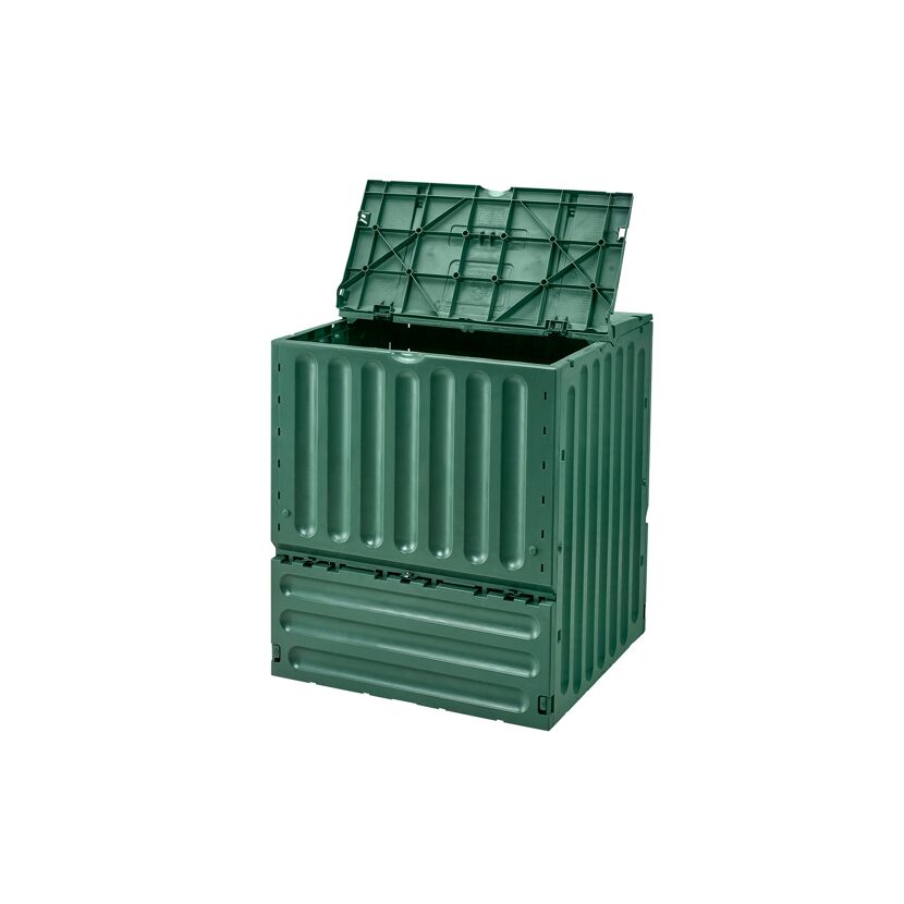 Komposter 'Eco-King' grün 600 l, 80 x 80 x 95 cm