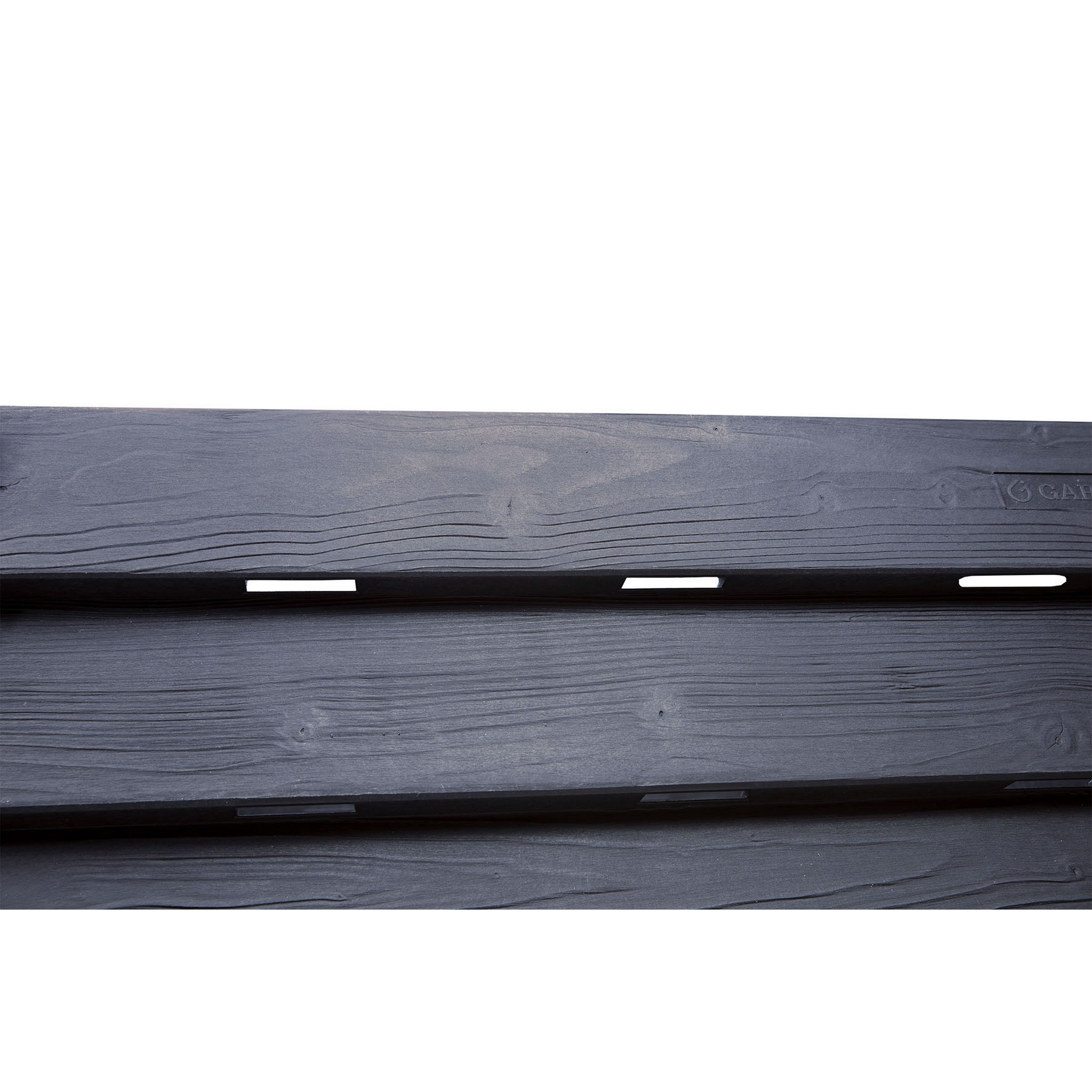Komposter 'Thermo-Wood' anthrazit-braun 600 l mit Bodengitter, 80 x 80 x 100 cm