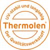 Komposter 'Thermo-Wood' anthrazit-braun 600 l mit Bodengitter, 80 x 80 x 100 cm