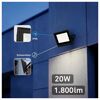 LED-Außenwandstrahler 1800 lm IP 65 10 x 14 x 11 cm