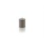 LED-Outdoorkerze 'Niumi' Metall greige Ø 8 x 10 cm