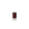 LED-Outdoorkerze 'Niumi' Metall bordeaux Ø 8 x 10 cm