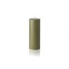 LED-Outdoorkerze 'Niumi' Metall salbeifarben Ø 8 x 20 cm