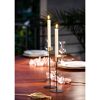 LED-Echtwachsstabkerzen 'Novita' cremefarben Ø 2,2 x 21,5 cm, 2er-Set