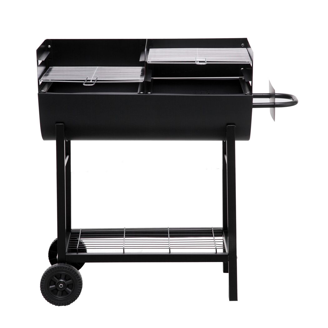 Grillfass 'Detroit' schwarz 94 x 92 x 43 cm