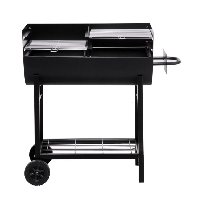 Grillfass 'Detroit' schwarz 94 x 92 x 43 cm