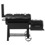 Smoker 'Massiv Indianapolis' schwarz 187 x 153 x 88 cm