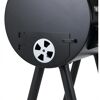 Grillfass 'Berkeley' schwarz 86 x 150 x 79 cm