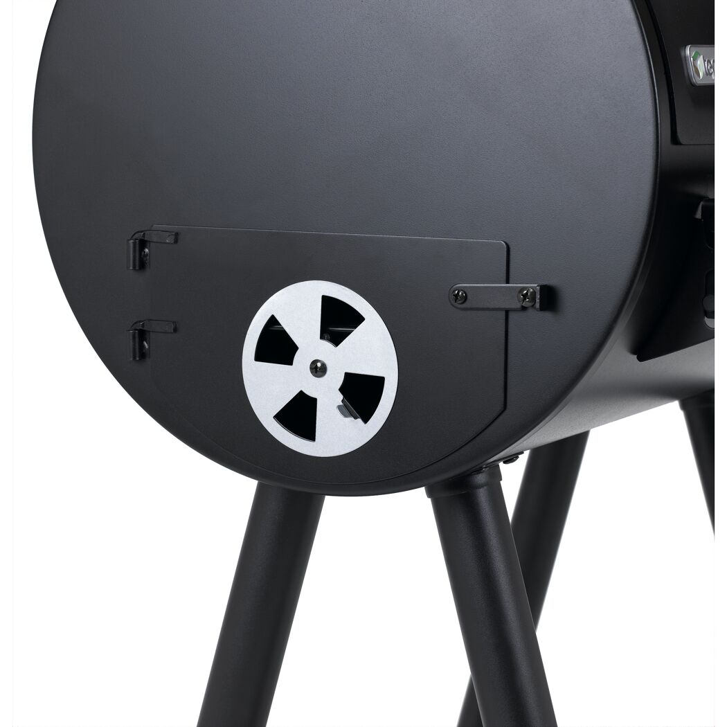 Grillfass 'Berkeley' schwarz 86 x 150 x 79 cm